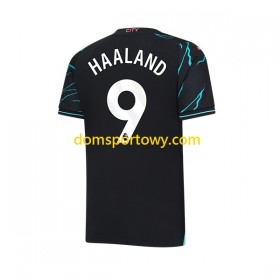Koszulka Manchester City Erling Haaland 9 Trzeci Koszulki Piłkarskie 2023-2024 Krótki Rękaw